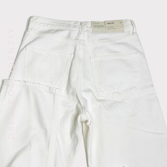 AGOLDE 90s Mid Rise Loose Jeans - Vanish - Picture 7 of 9